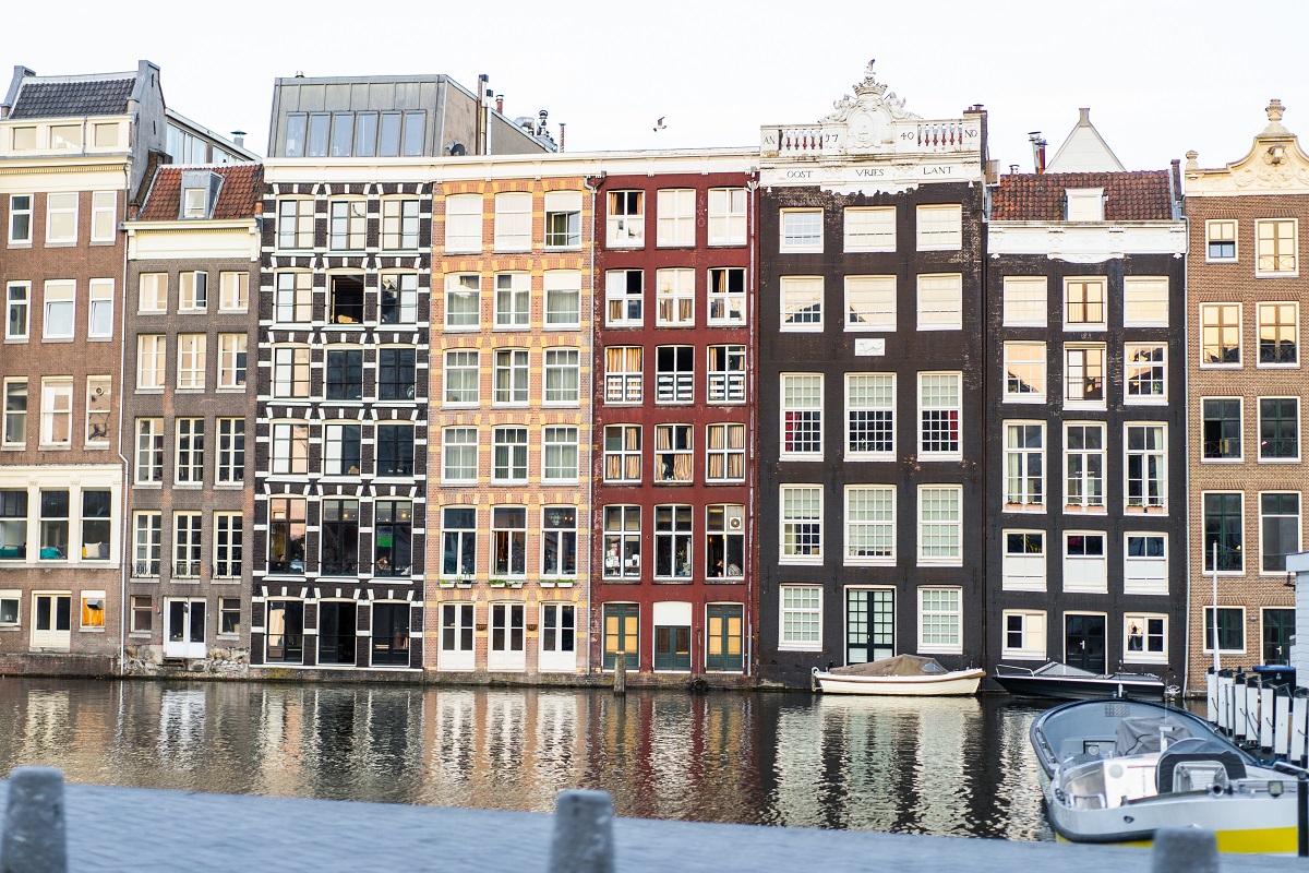 facades of amsterdam, windows,